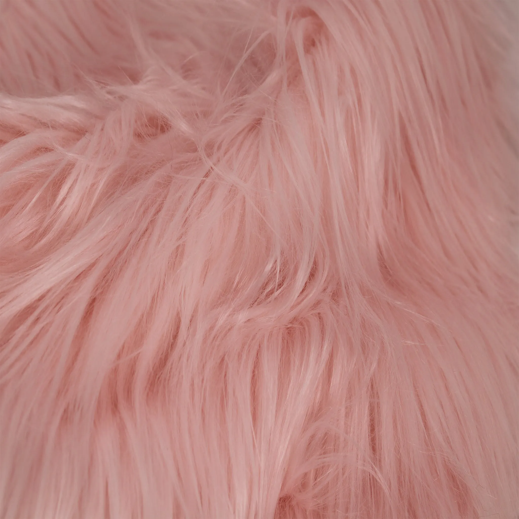 Mongolian Faux Fur-Christmas Fuzzy-Fabric by The Yard-Fluffy, Shaggy Mohair-for Costumes, Plush Toys, Apparel, Clothing, Decoration, and Gnome Beard Miniature (SKU-5000)