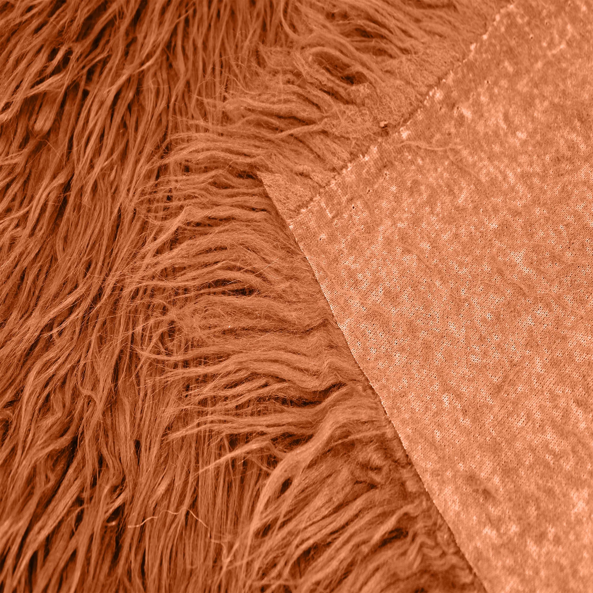 Mongolian Sheep Wool Faux Fur-Fabric by The Yard-Shaggy Mohair-for Sewing, Costumes, Pillows, Rugs, Apparel, Clothing, Decorations, Upholstery, Home DIY Project - (SKU-6756)