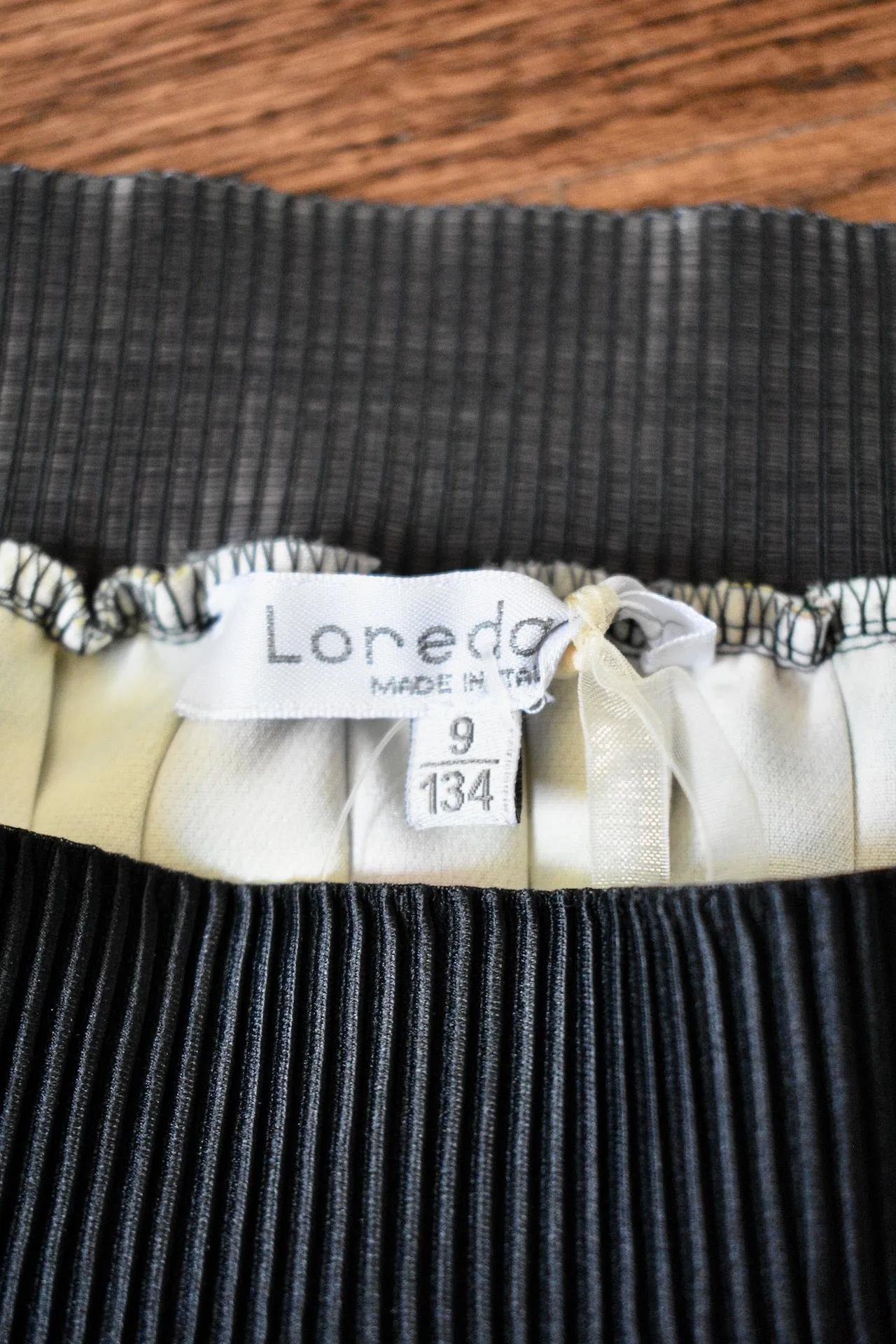Multi color Pleated Skirt By Loredana of Italy From the 2019 Collection