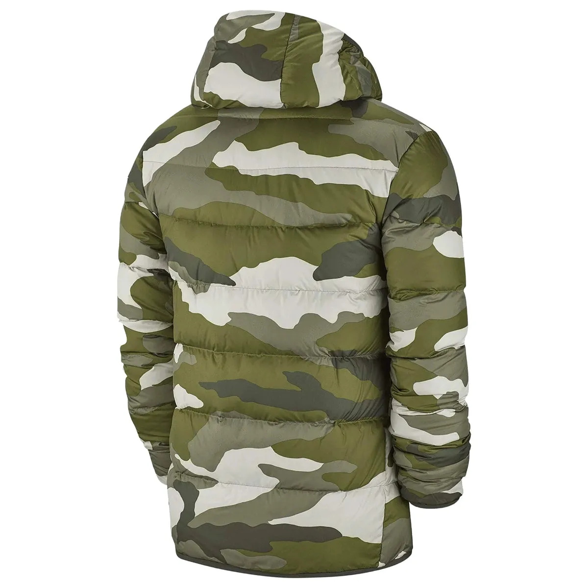 Nike Sportswear Down Fill Windrunner Printed Hooded Puffer Jacket Mens Style :  Bv4763