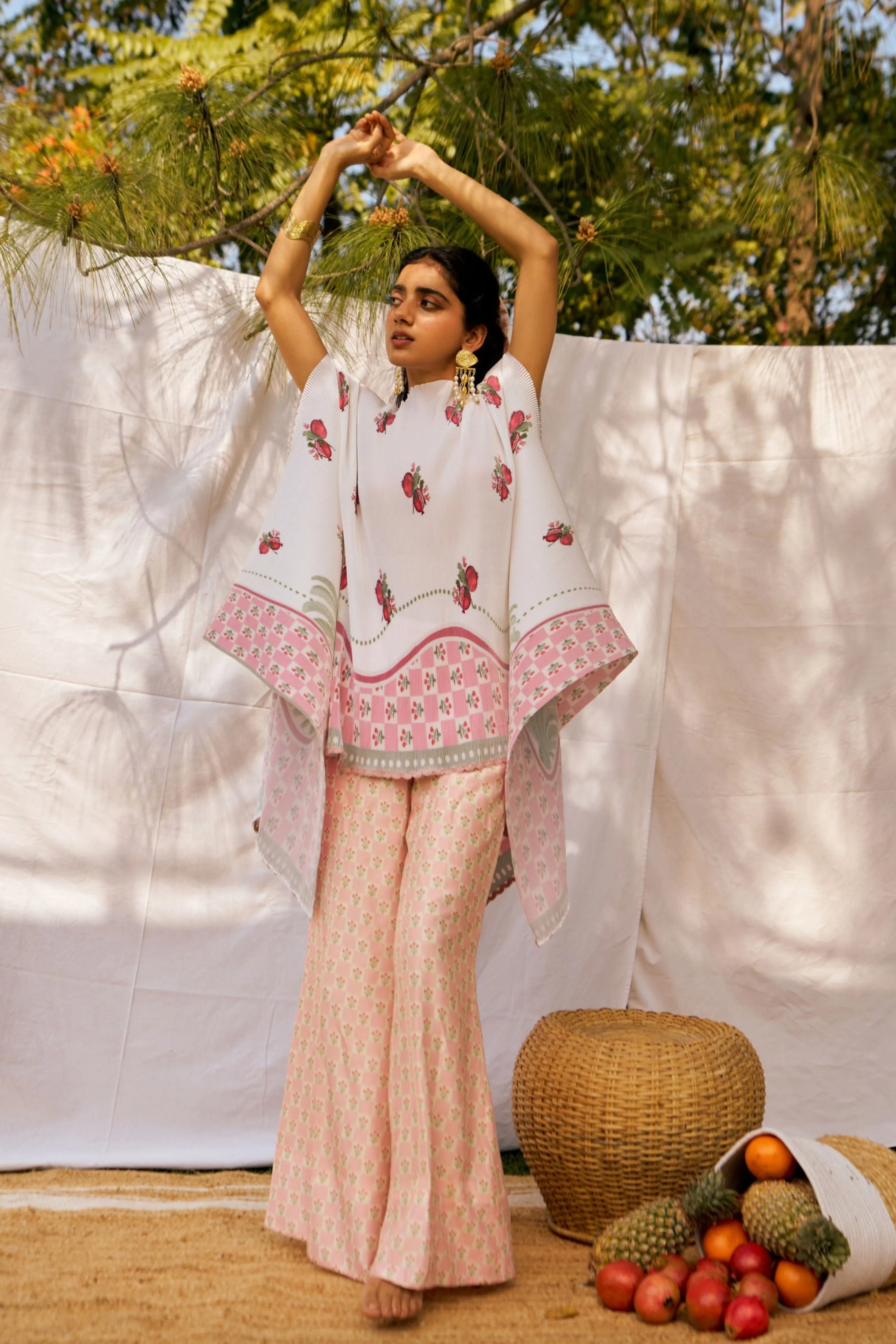 Pana Pleated  Cape