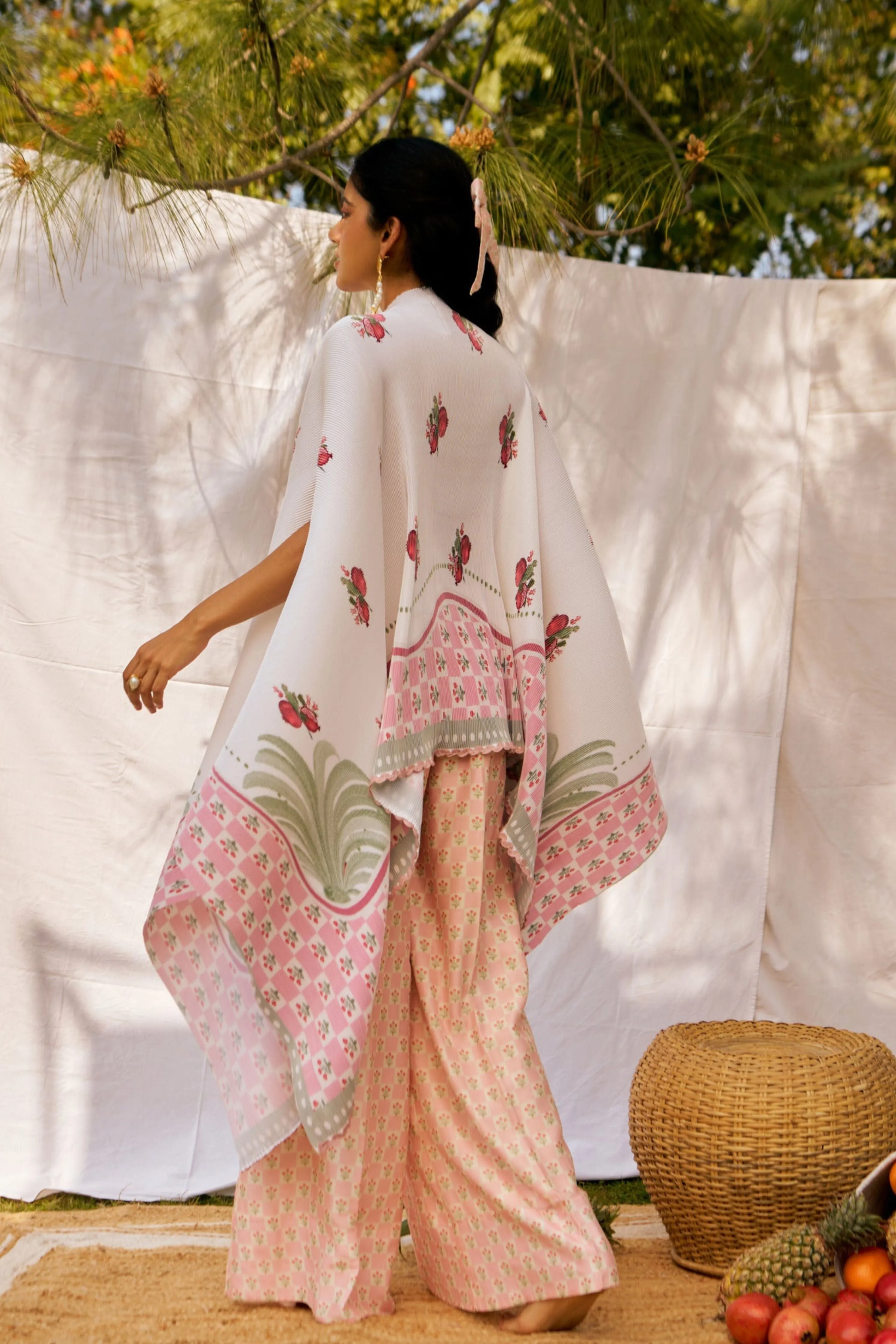 Pana Pleated  Cape