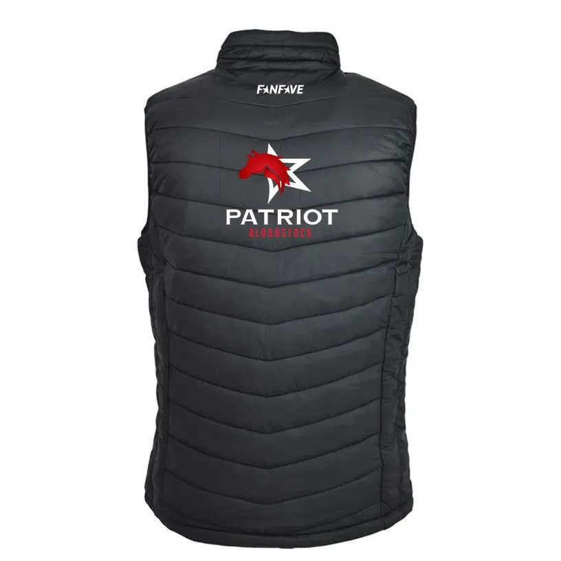 Patriot Bloodstock - Puffer Vest - Black Medium