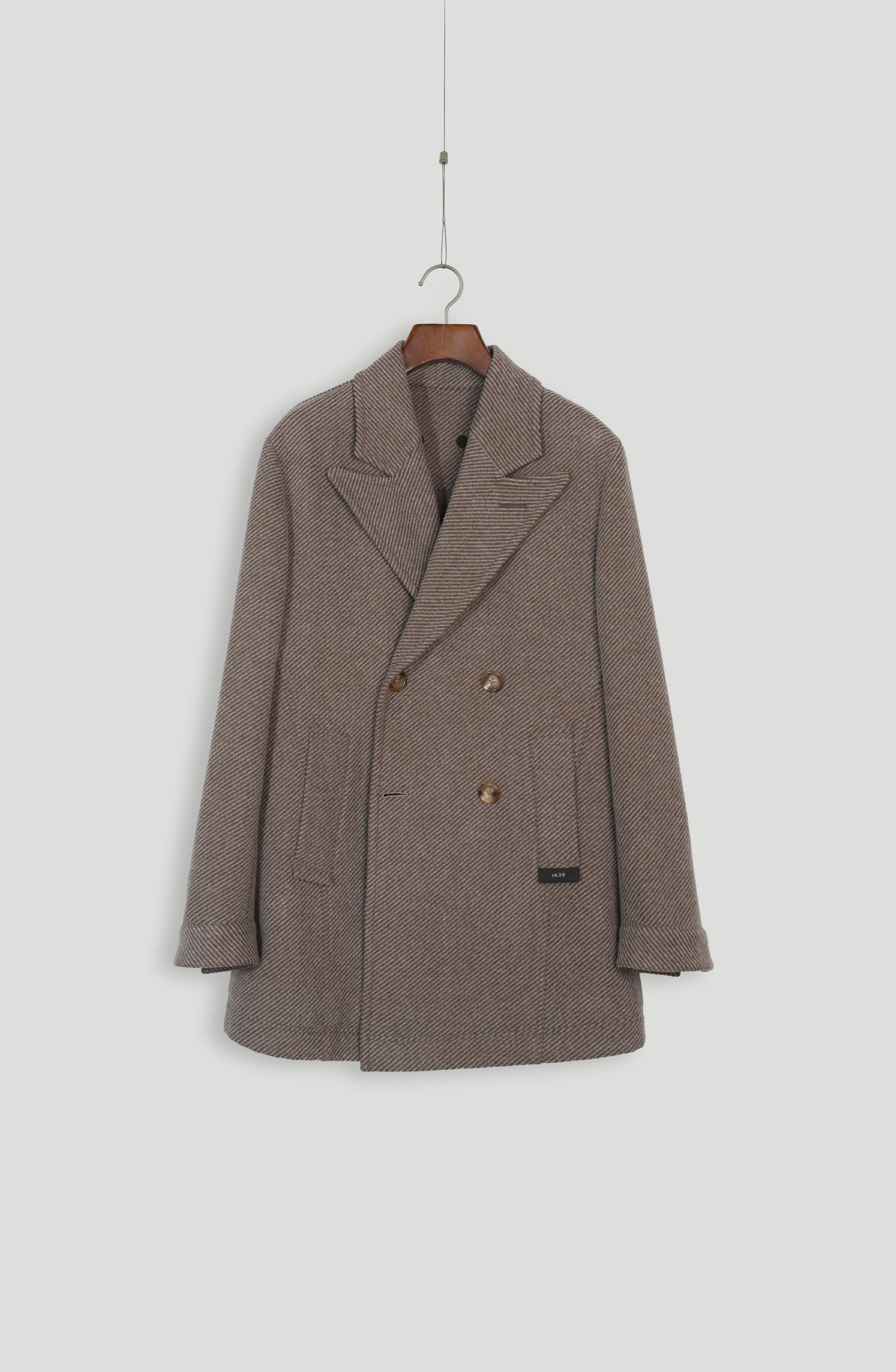Pea Coat - Toast Brown