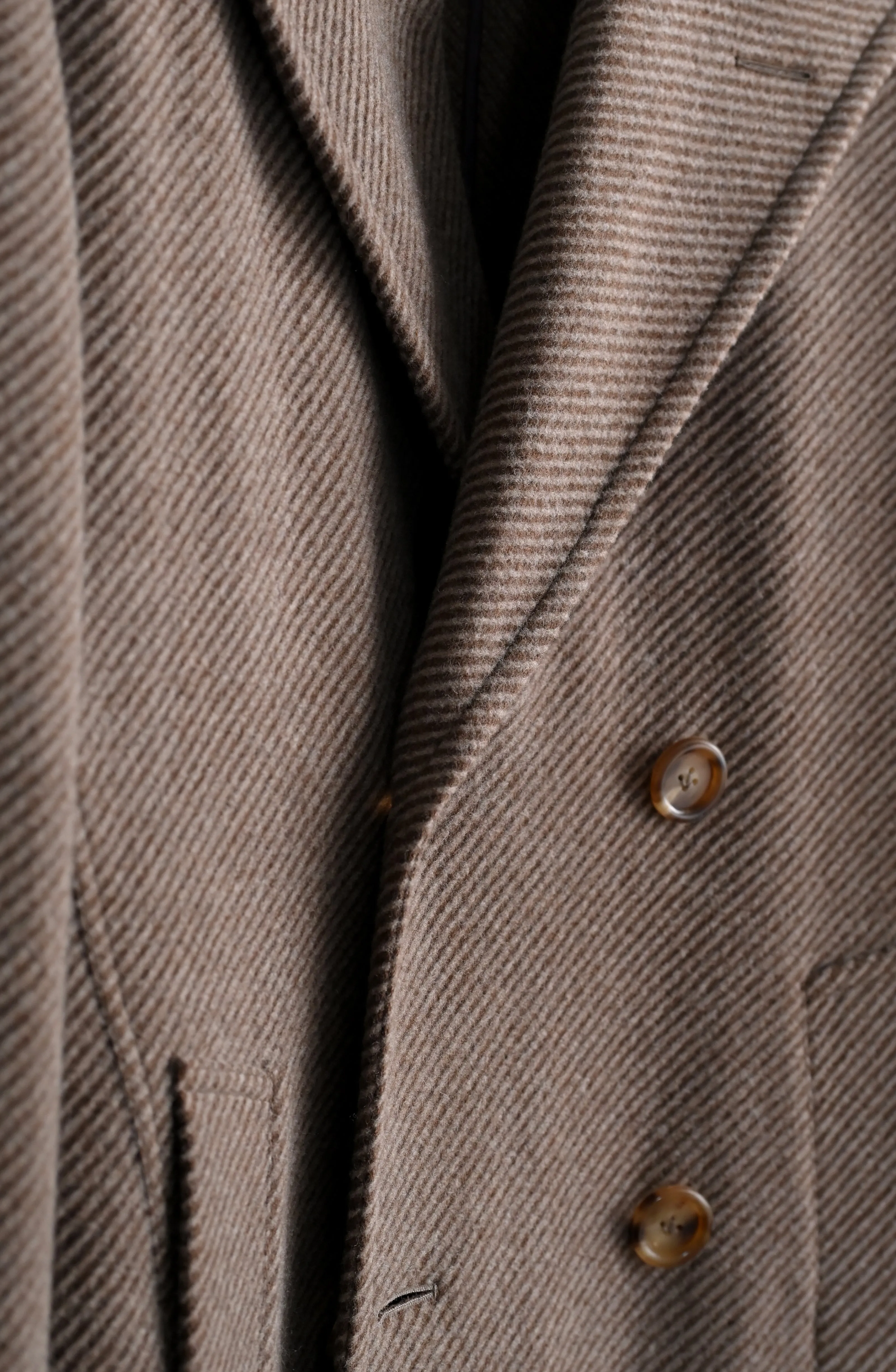 Pea Coat - Toast Brown