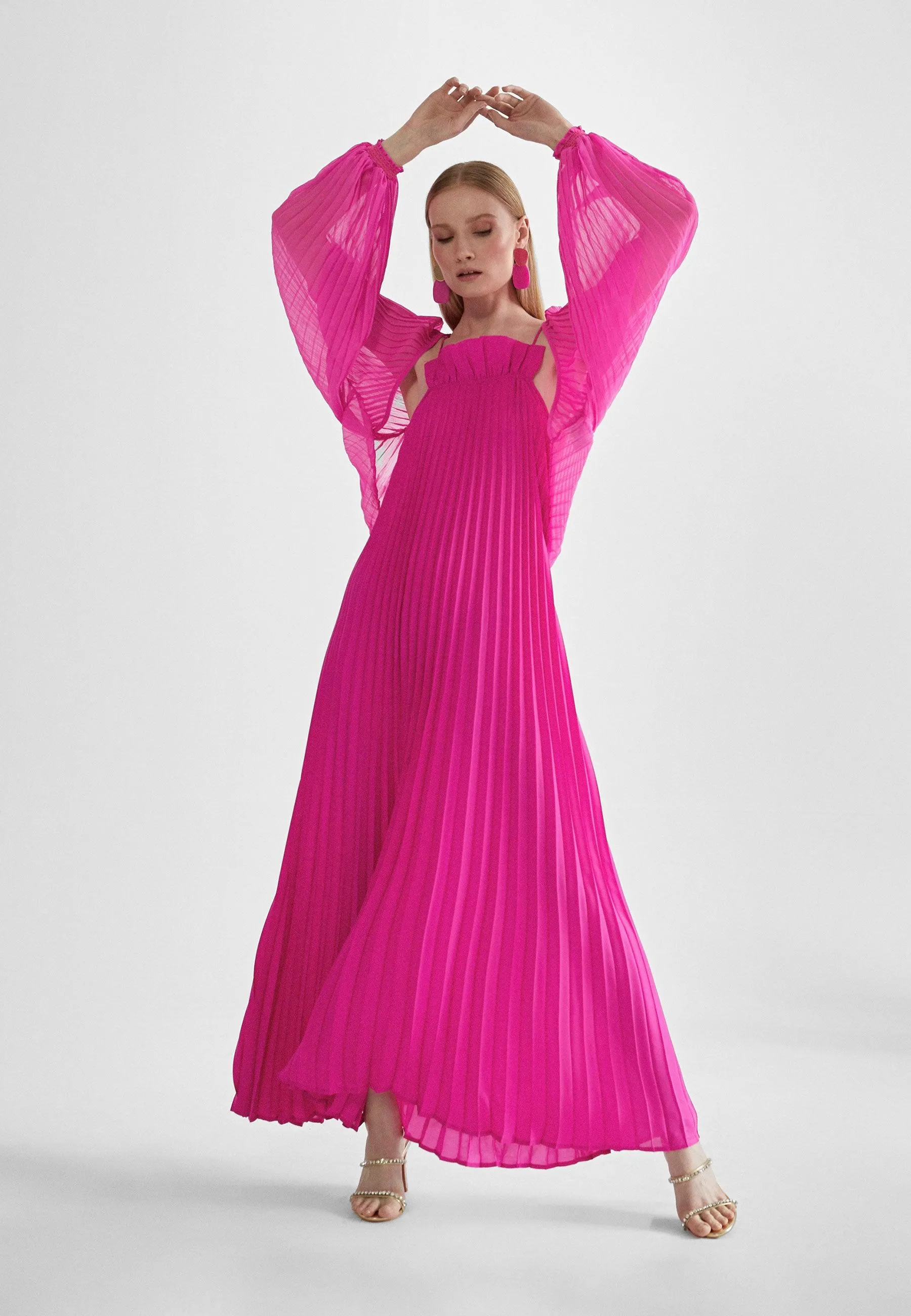 Pleated bolero