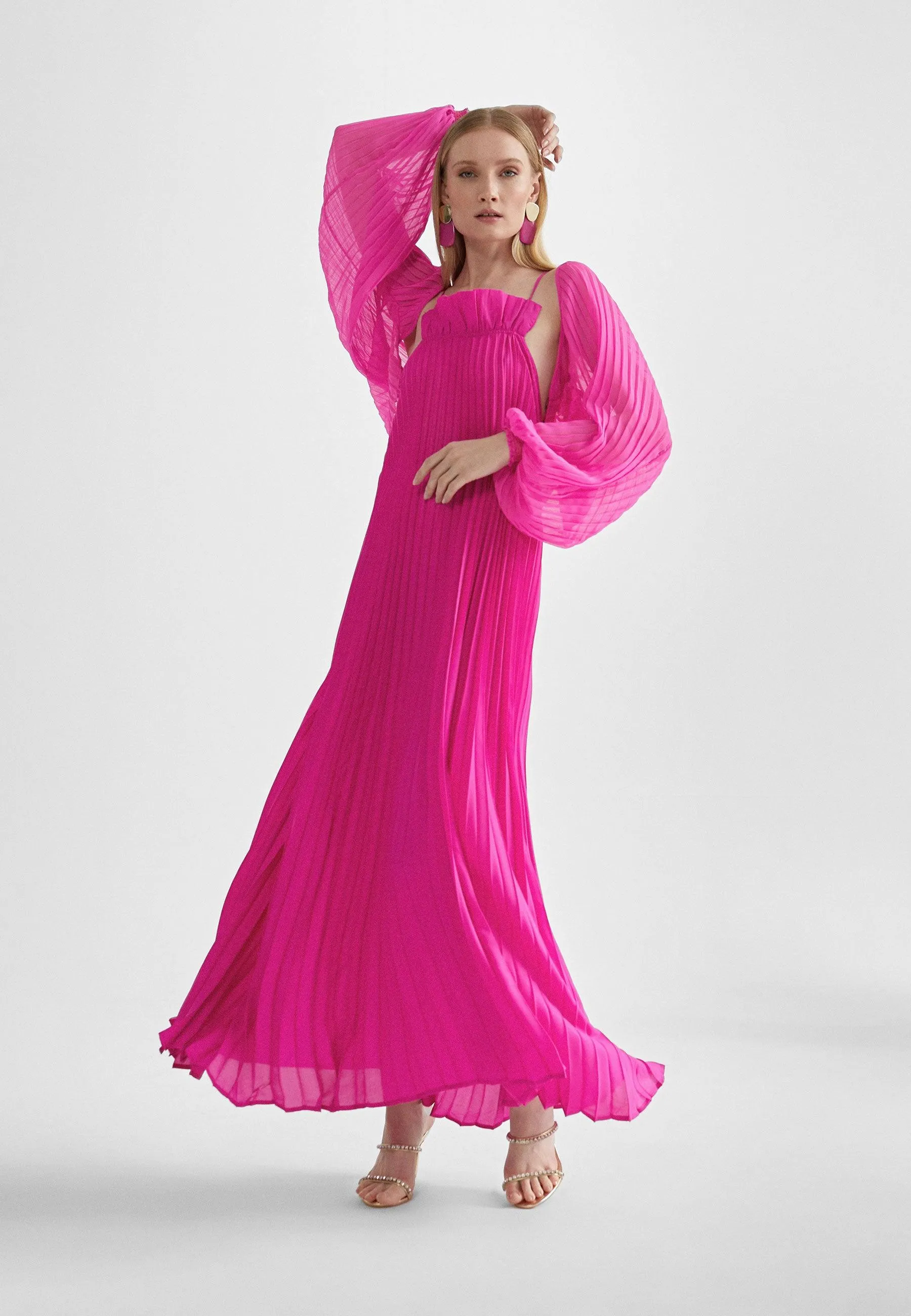 Pleated bolero
