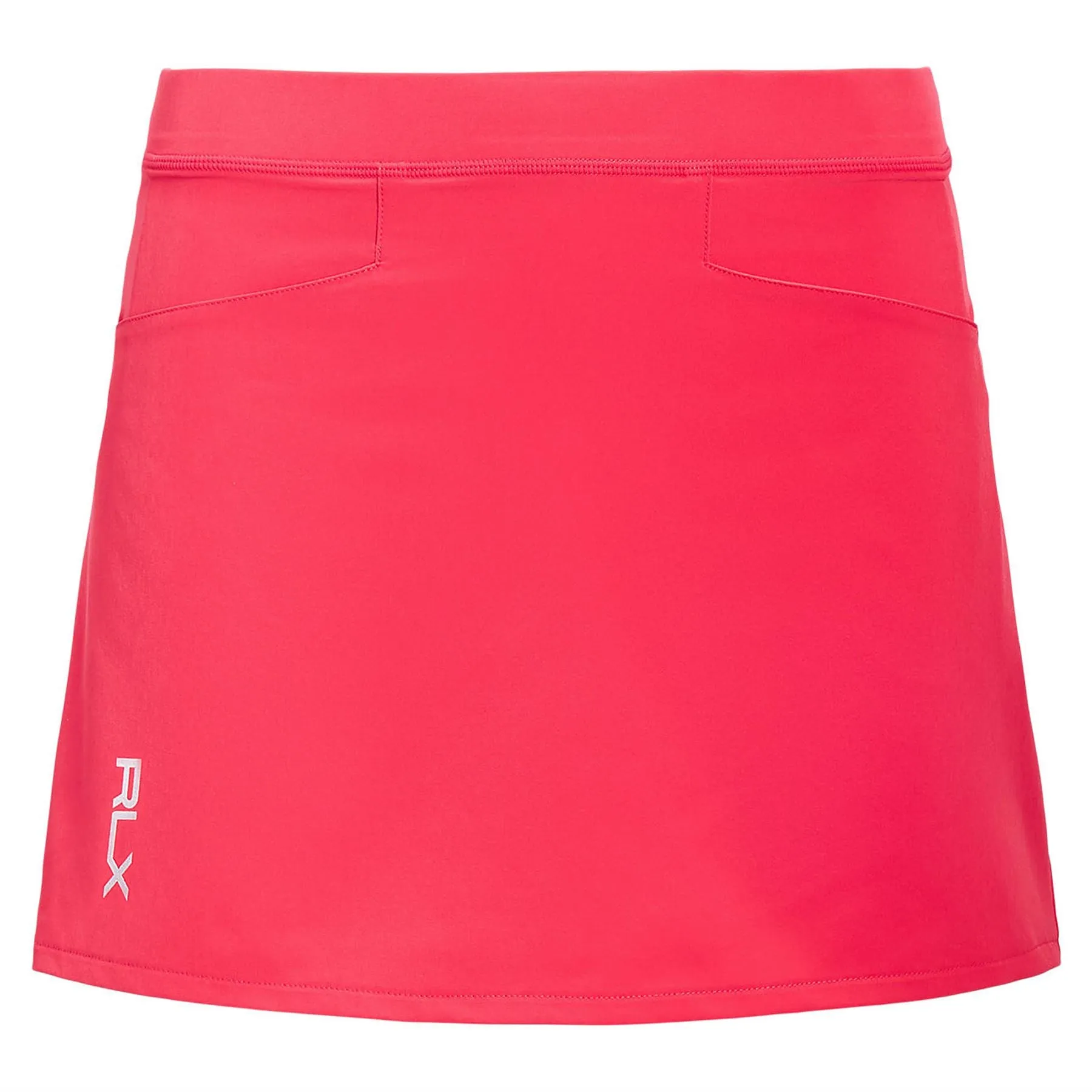 Pleated Four-Way-Stretch Skort Maui Red