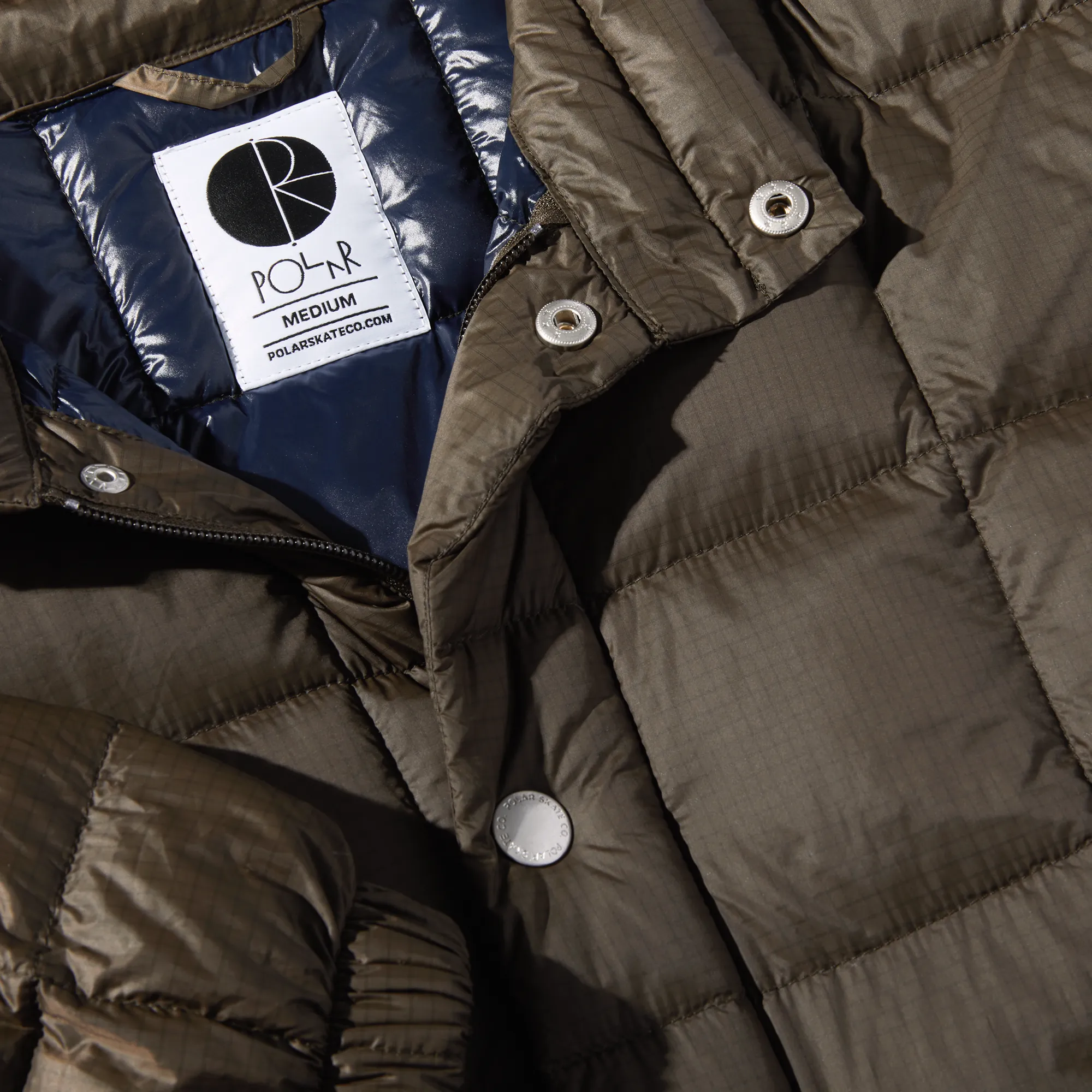 POLAR - Lightweight Puffer "Brown"
