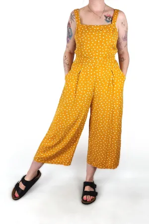 Princess Highway mustard jumpsuit size 12