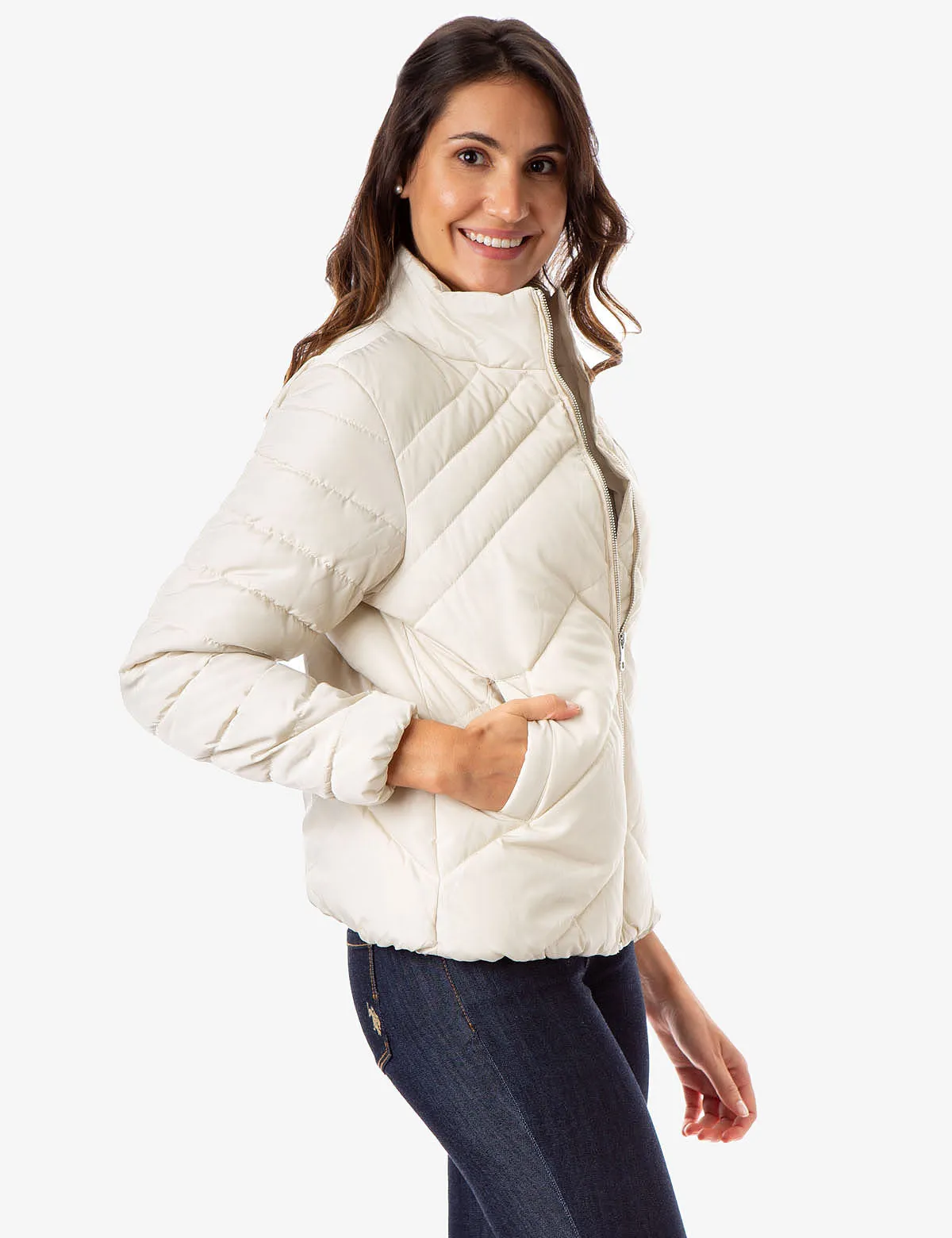 PUFFER COLLAR JACKET