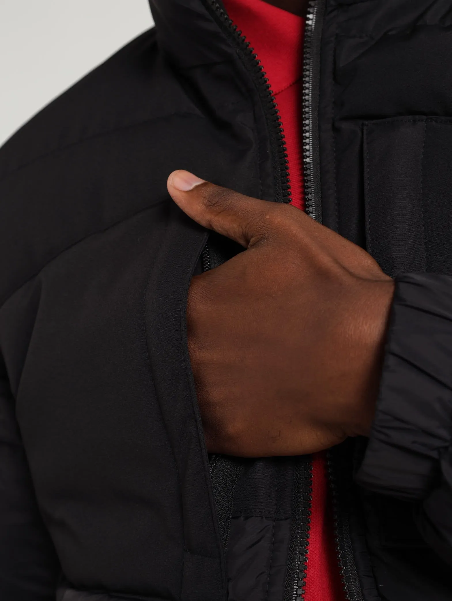 Puffer Jacket - Black
