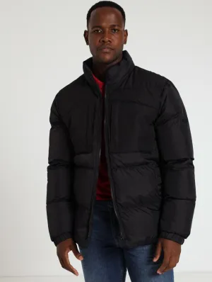 Puffer Jacket - Black