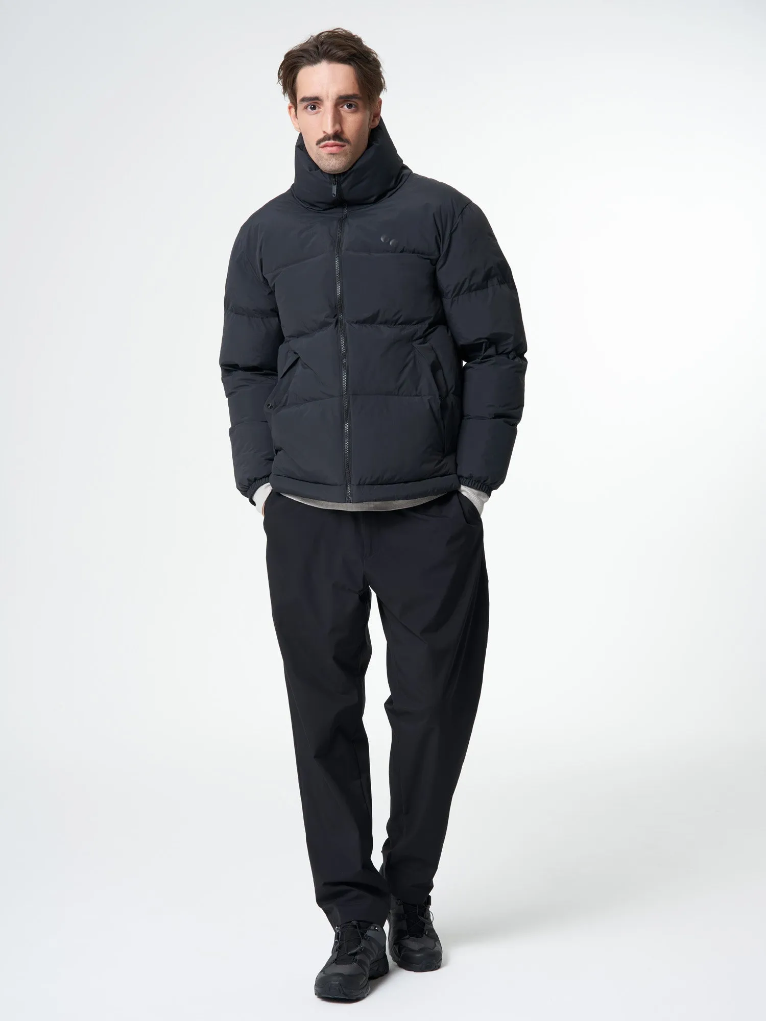 Puffer Jacket - Peat Black (Unisex)