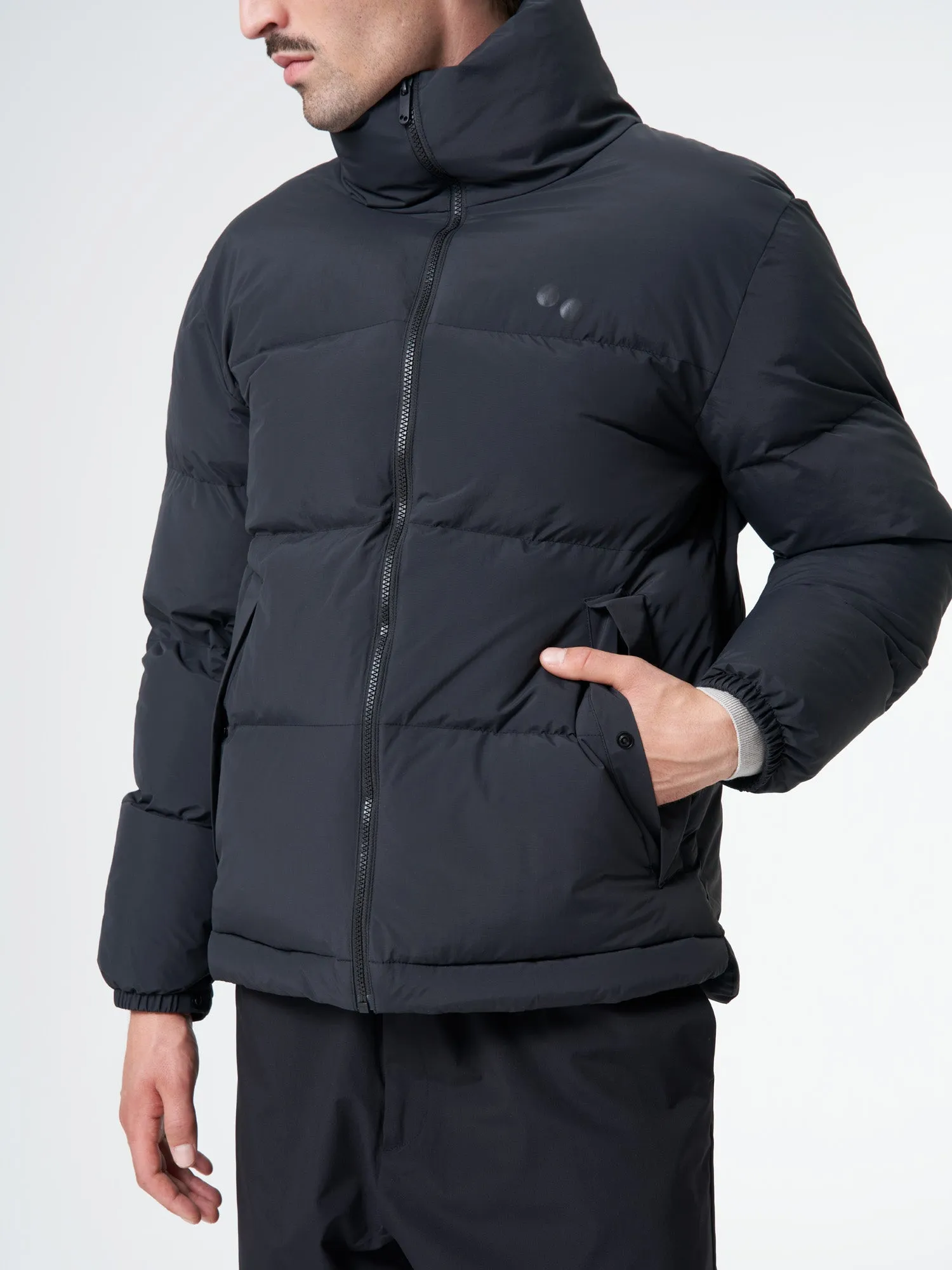 Puffer Jacket - Peat Black (Unisex)