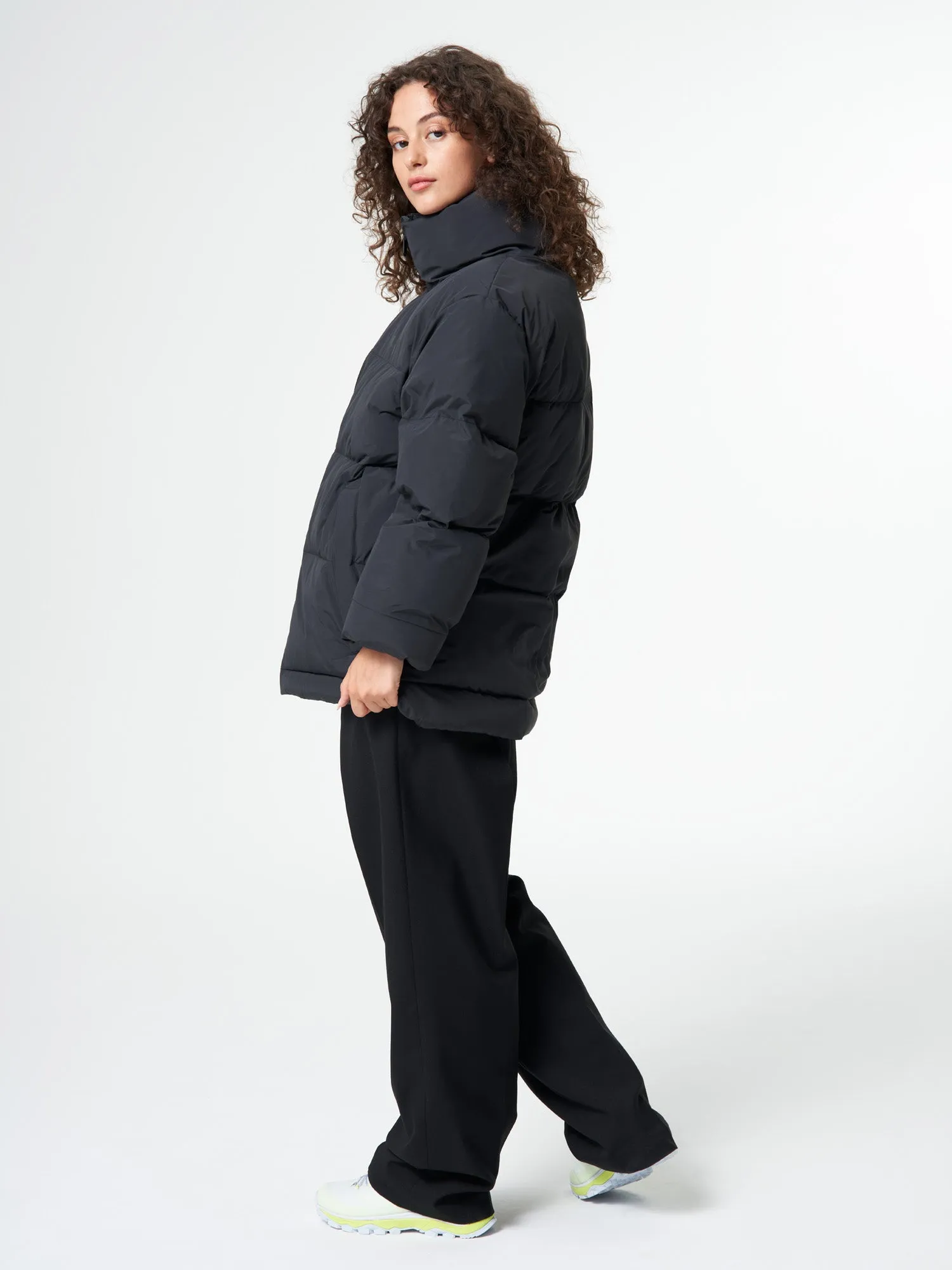 Puffer Jacket - Peat Black (Unisex)