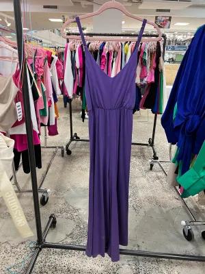 Purple Wide Leg Jumpsuit