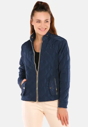 Quilted Puffer Long Sleeve Jacket