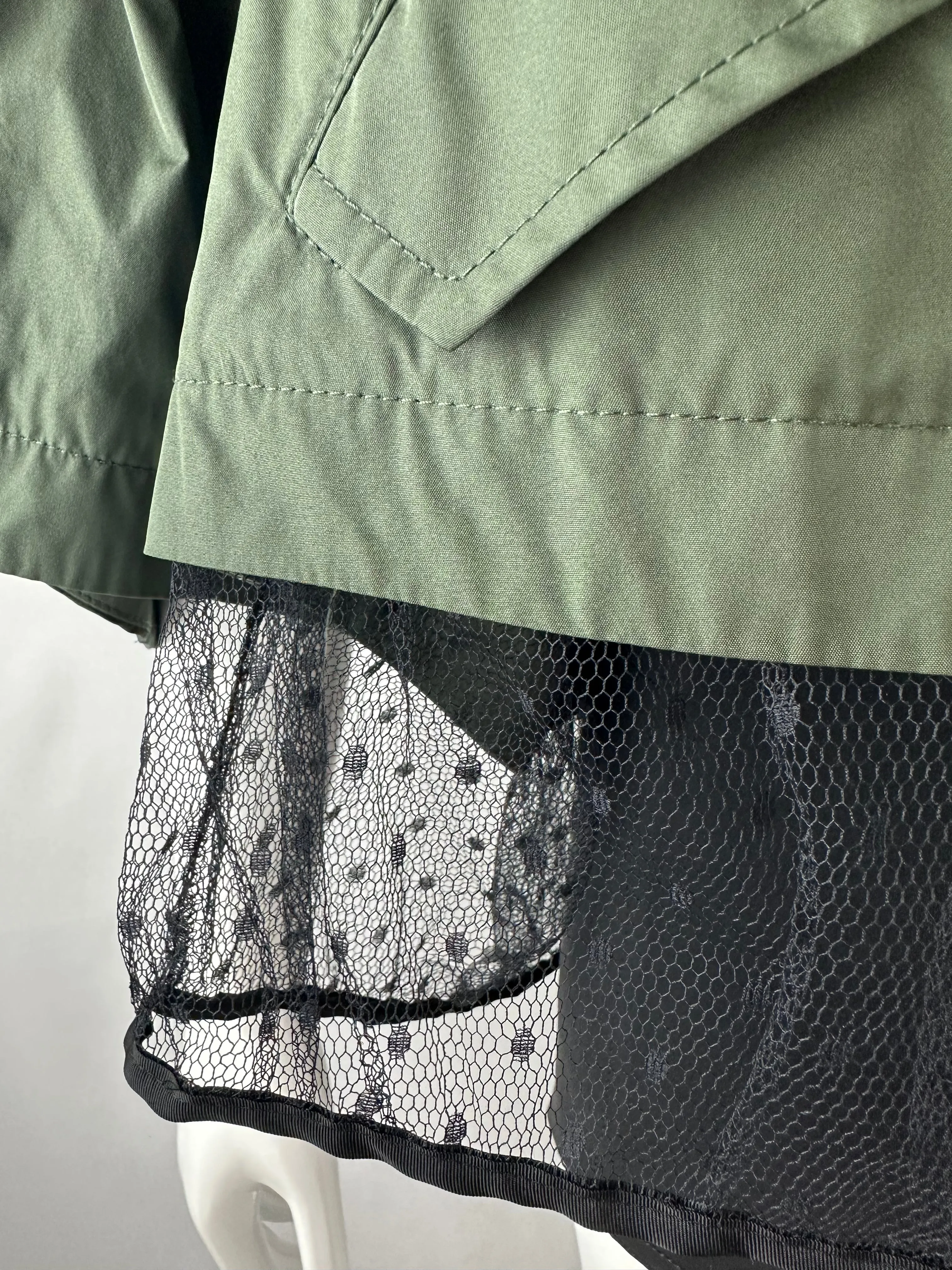 Red Valentino kaki bomber - size 40 IT