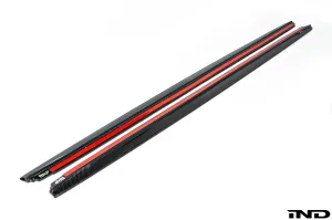 RKP F90 M5 Carbon Side Skirt Set