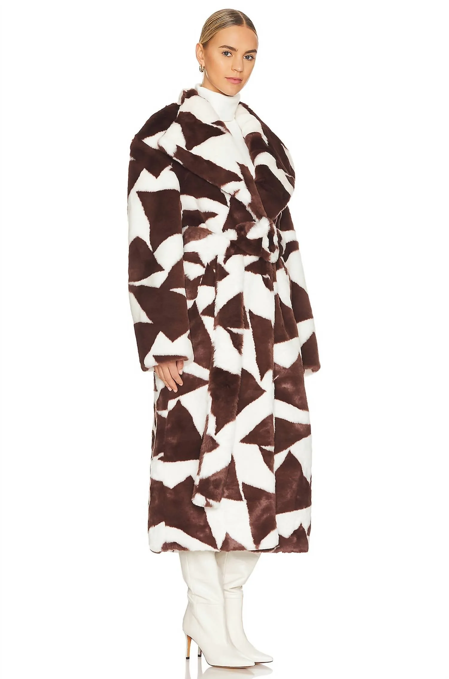 Ronny Kobo - Ilia Faux Fur Coat