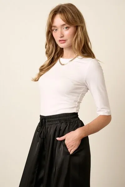 Round Neck Half Sleeve T-Shirt