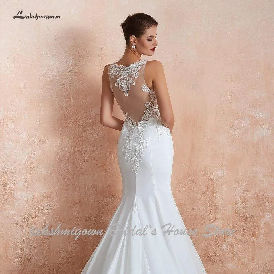 Roycebridal Cheap Boho Wedding Dress Mermaid Sexy Wedding Party Gowns