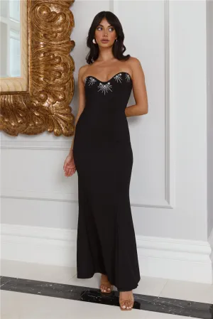 RUNAWAY Beacon Maxi Dress Black