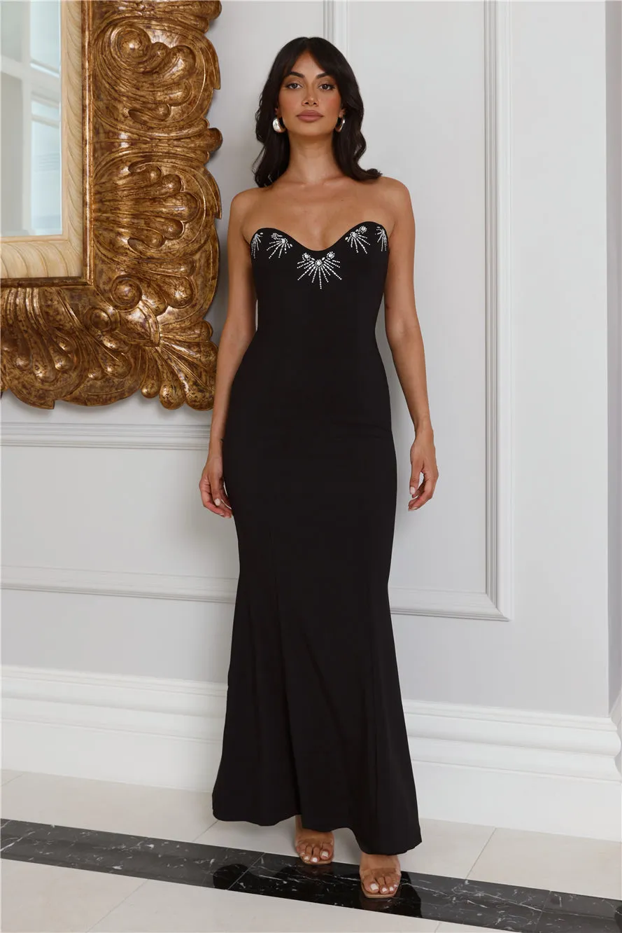 RUNAWAY Beacon Maxi Dress Black