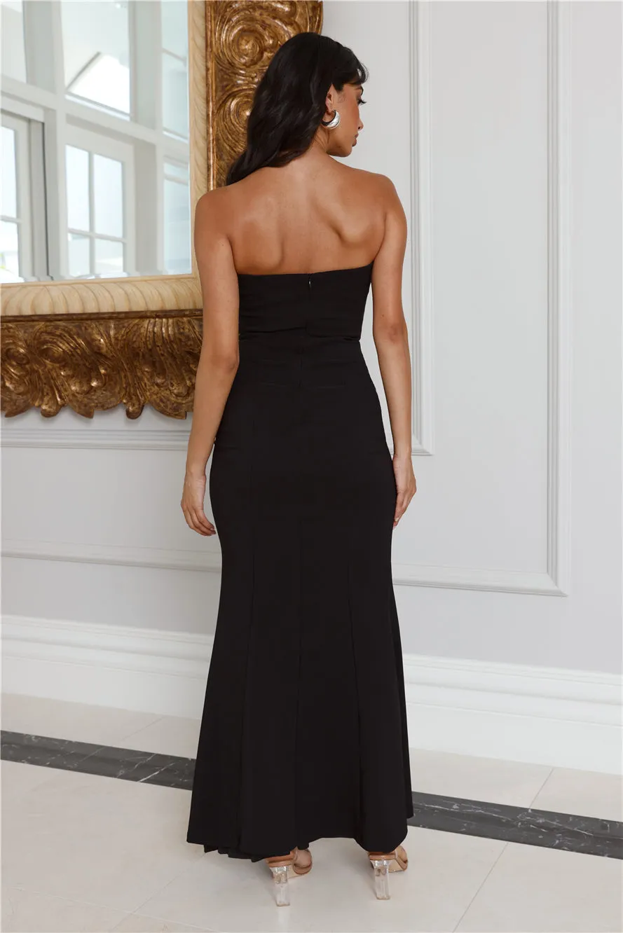 RUNAWAY Beacon Maxi Dress Black