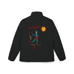 Salty Girls Fish! Women’s Puffer Jacket