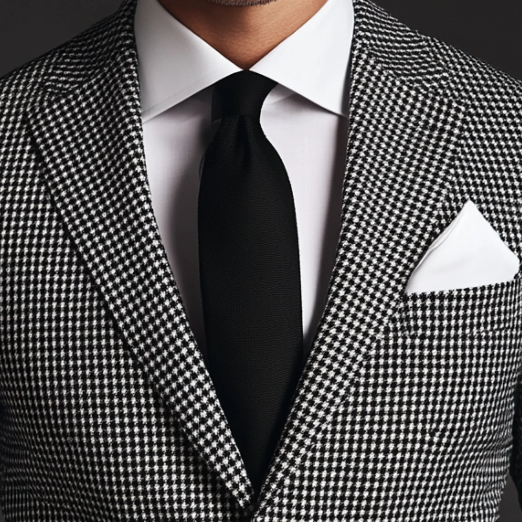 SAVILE ROW HOUNDSTOOTH BLAZER