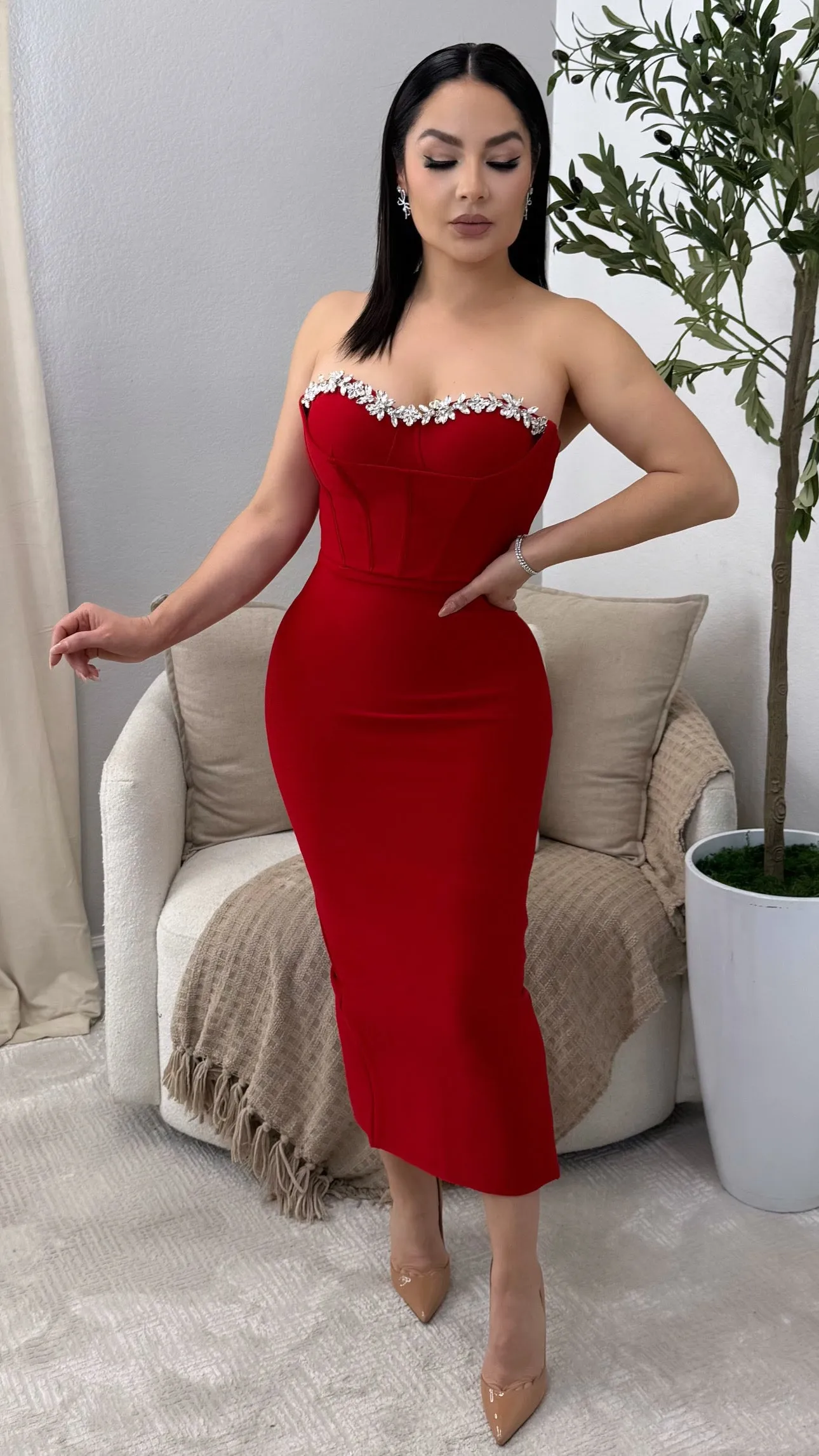 SCARLETT RED DRESS