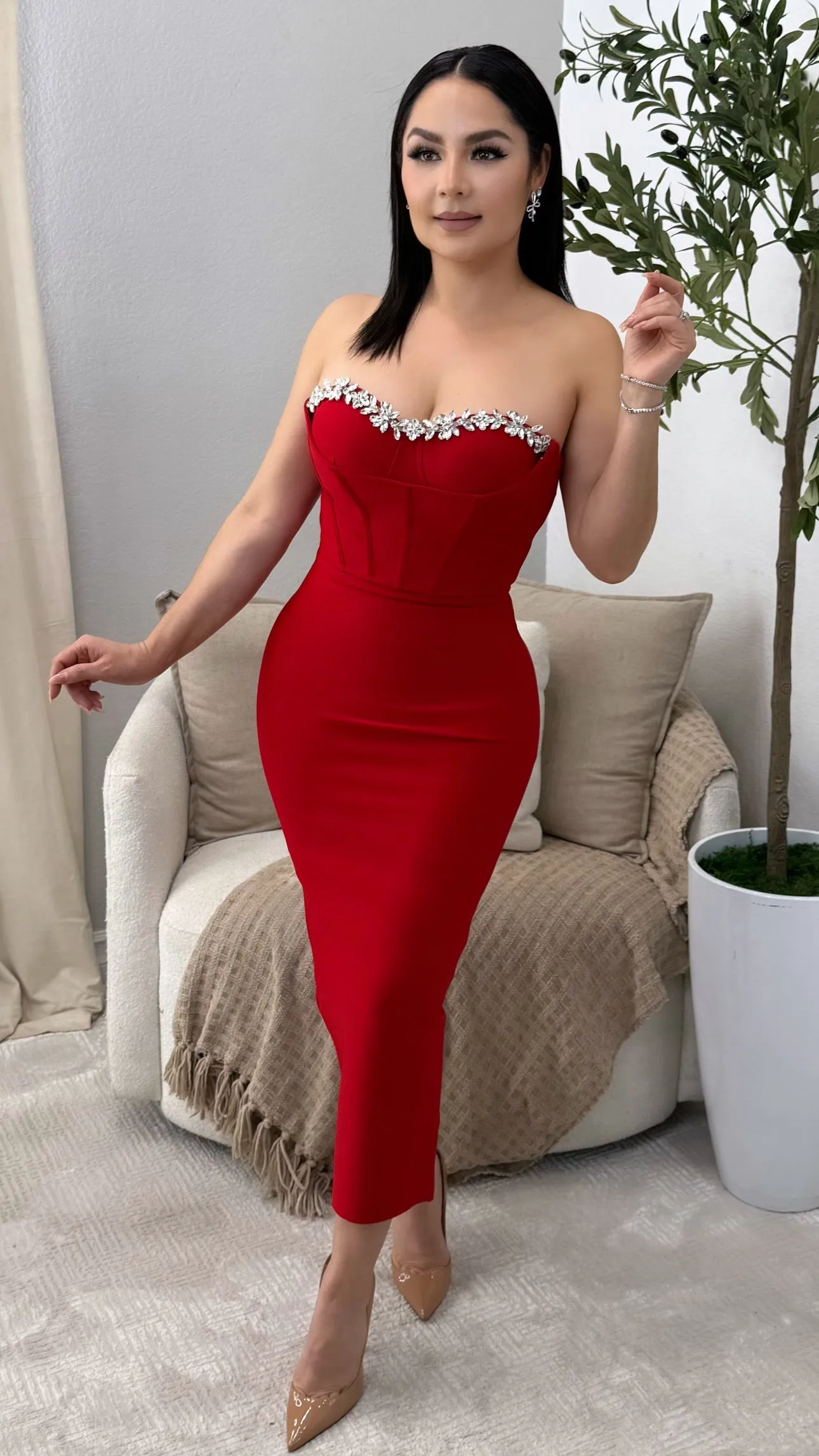 SCARLETT RED DRESS