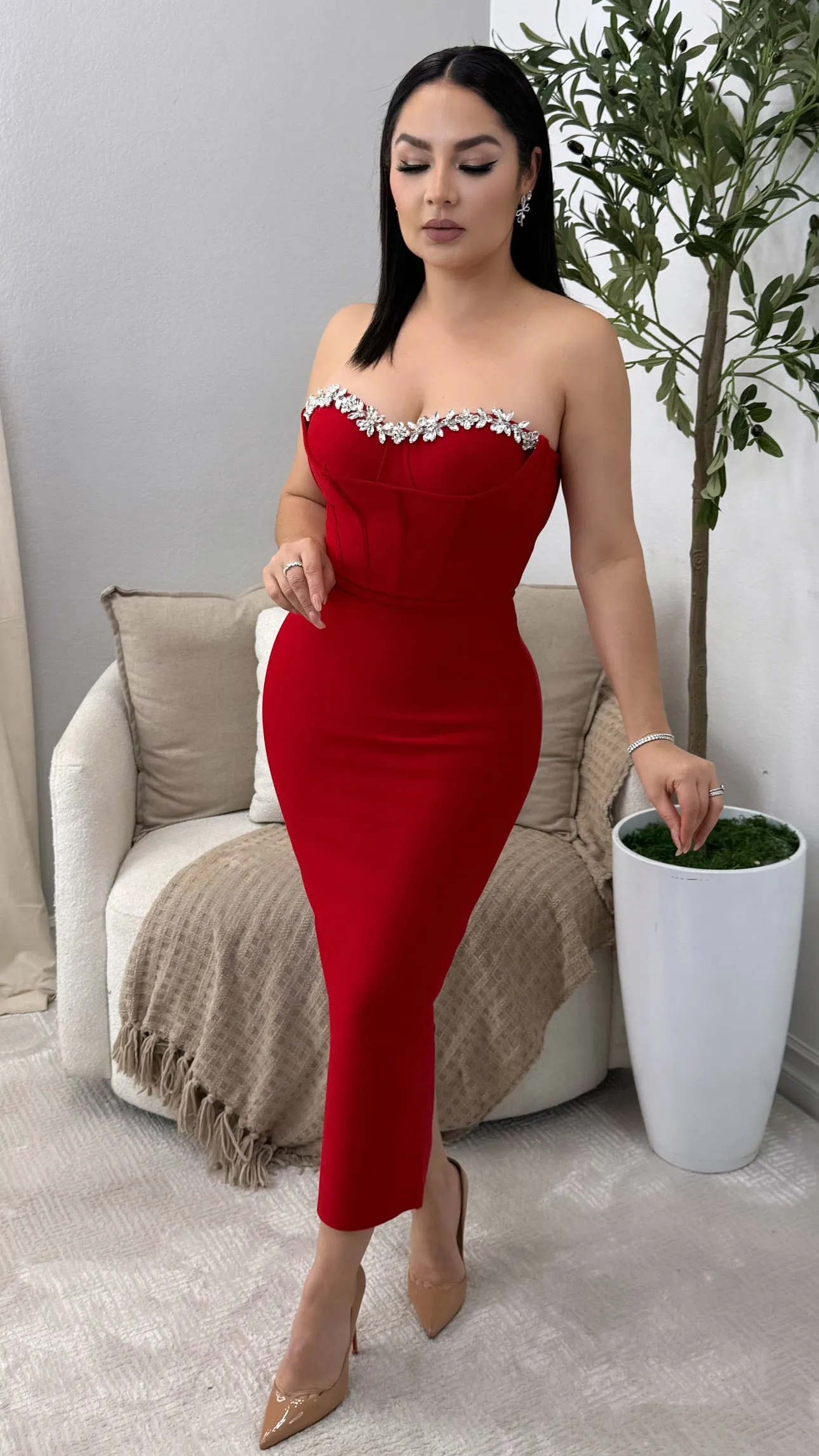SCARLETT RED DRESS