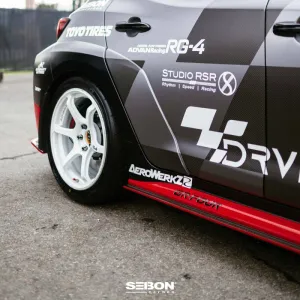 Seibon 2023  Toyota GR Corolla MB-Style Carbon Fiber Side Skirts