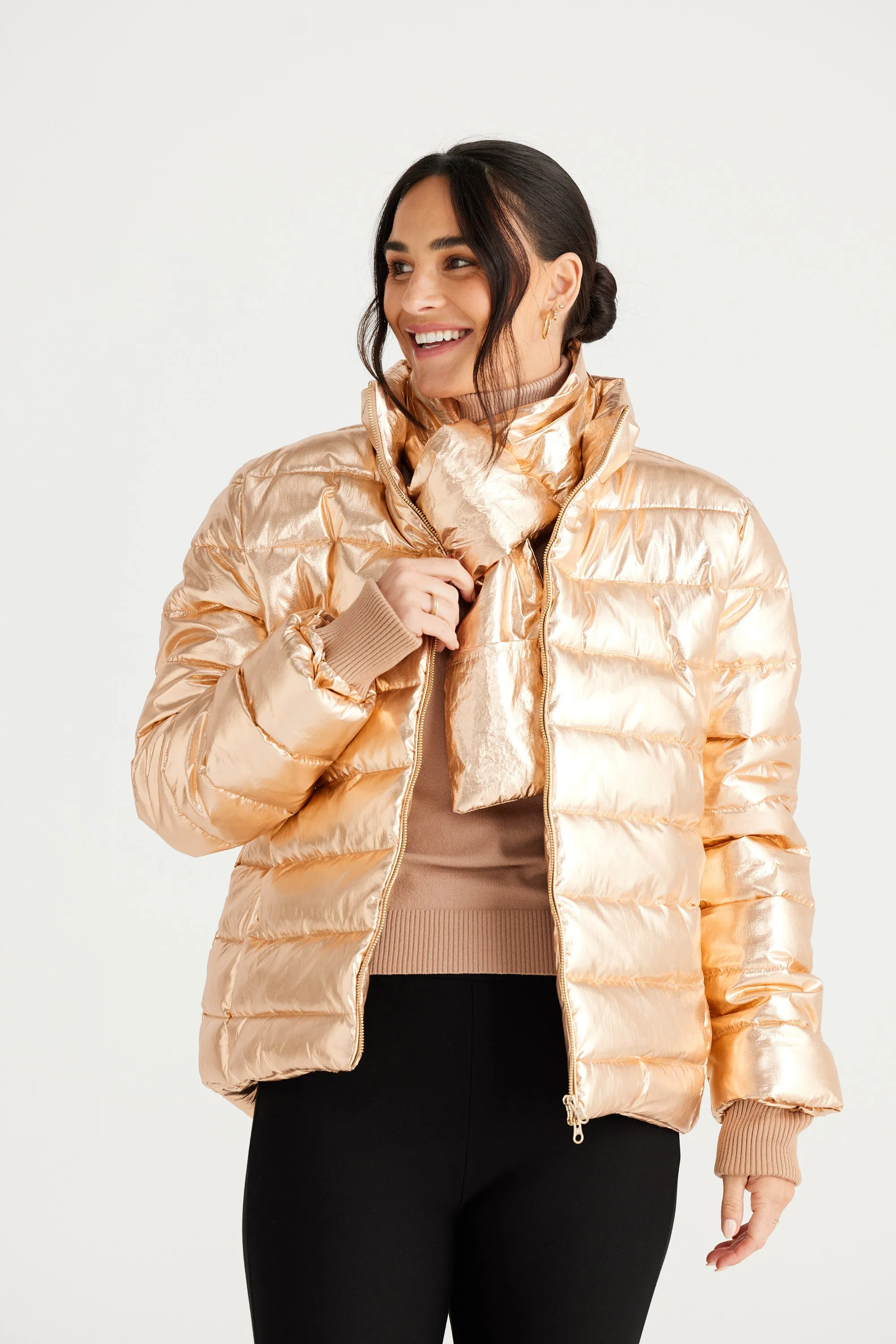Sillian Puffer - Gold