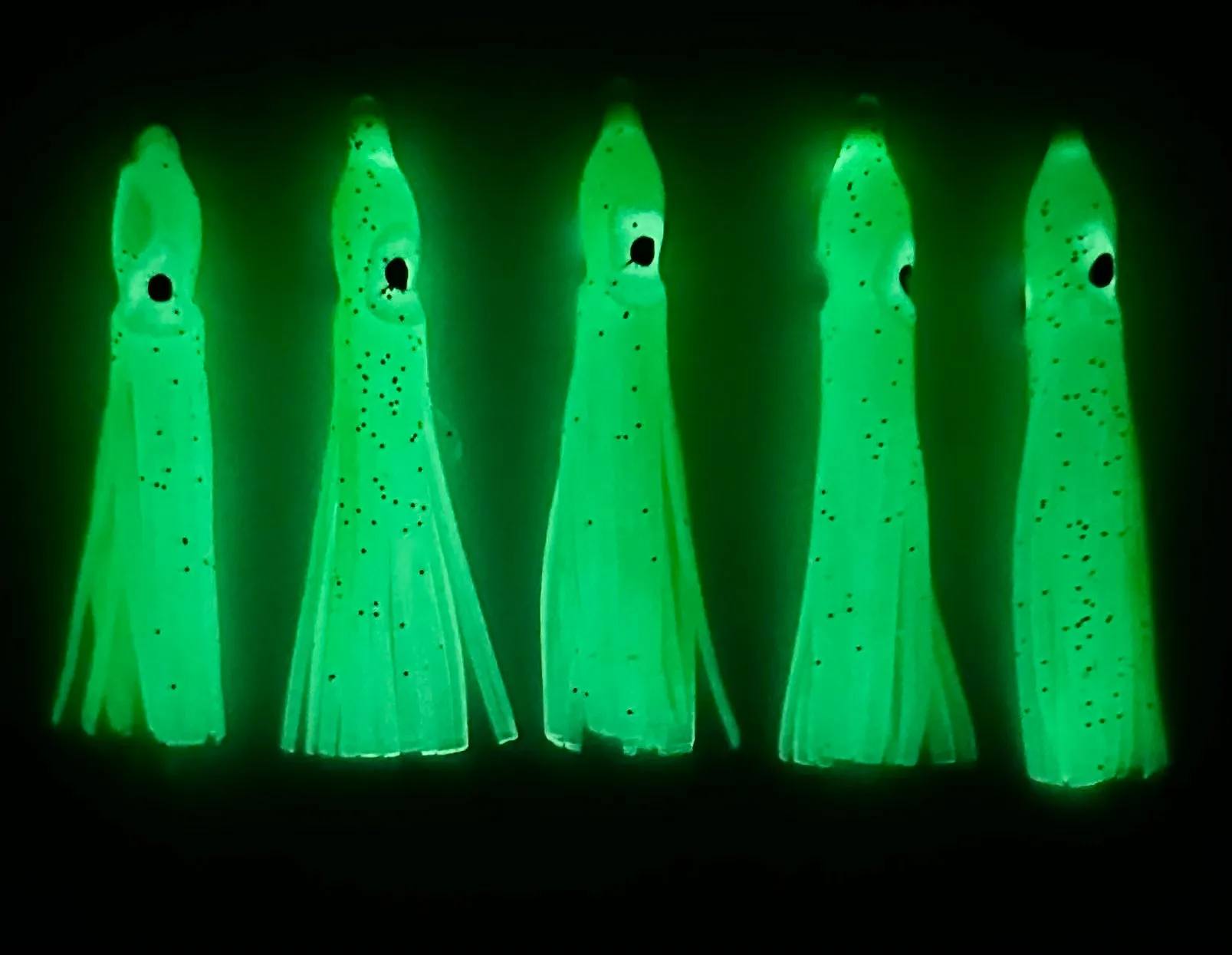 Squid skirts - KOKOPROS® 6cm Luminous Squid Skirts- Lt Green #08