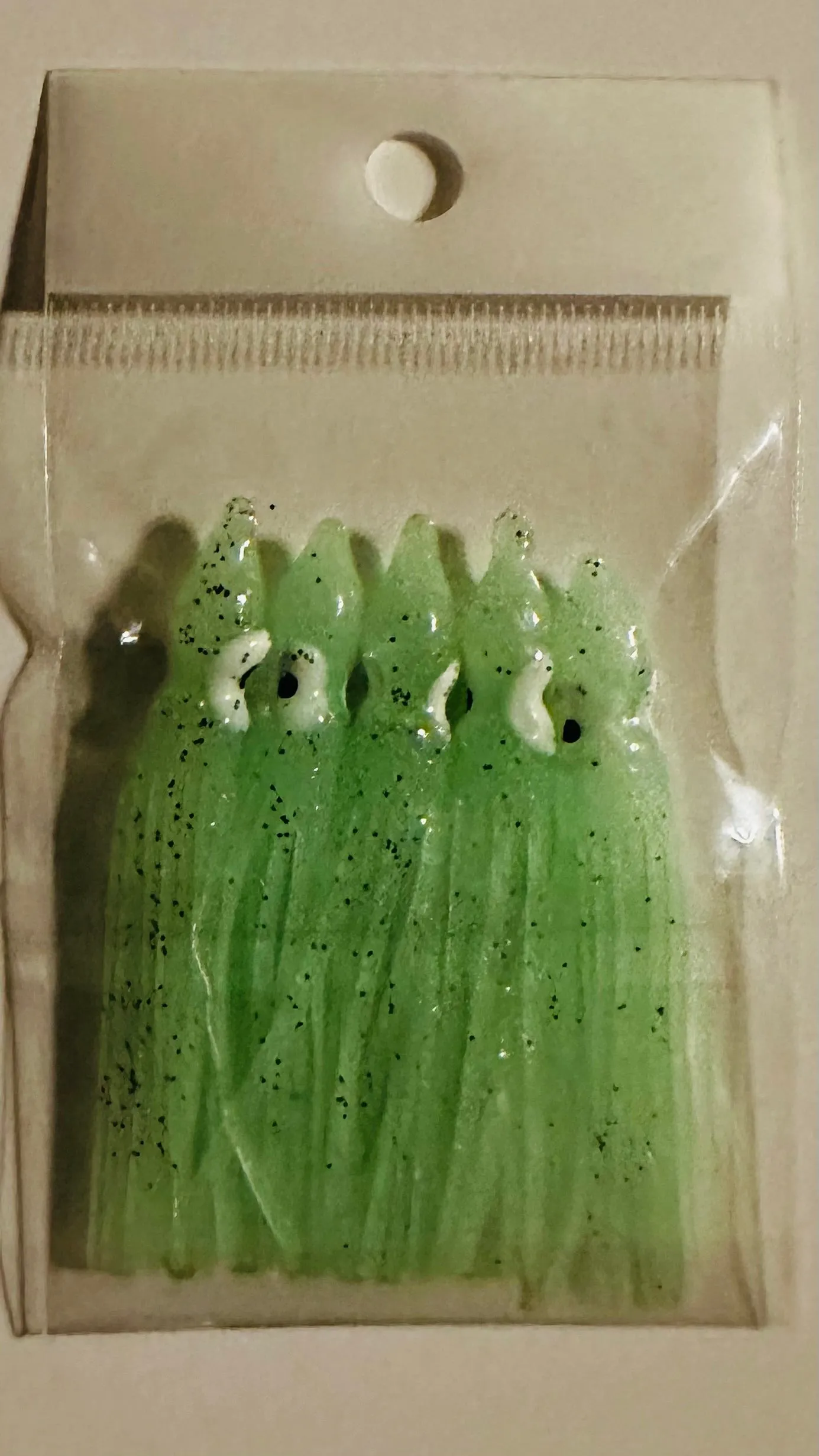 Squid skirts - KOKOPROS® 6cm Luminous Squid Skirts- Lt Green #08