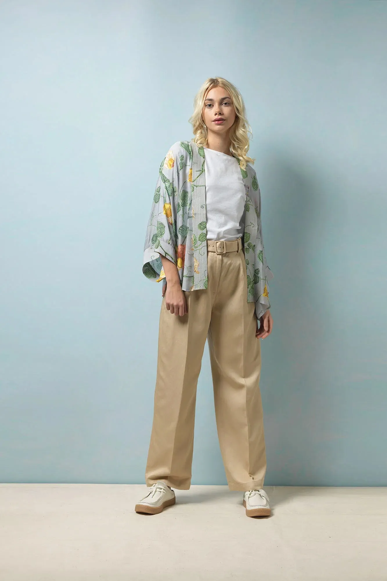 Sweet Pea Kimono Blue