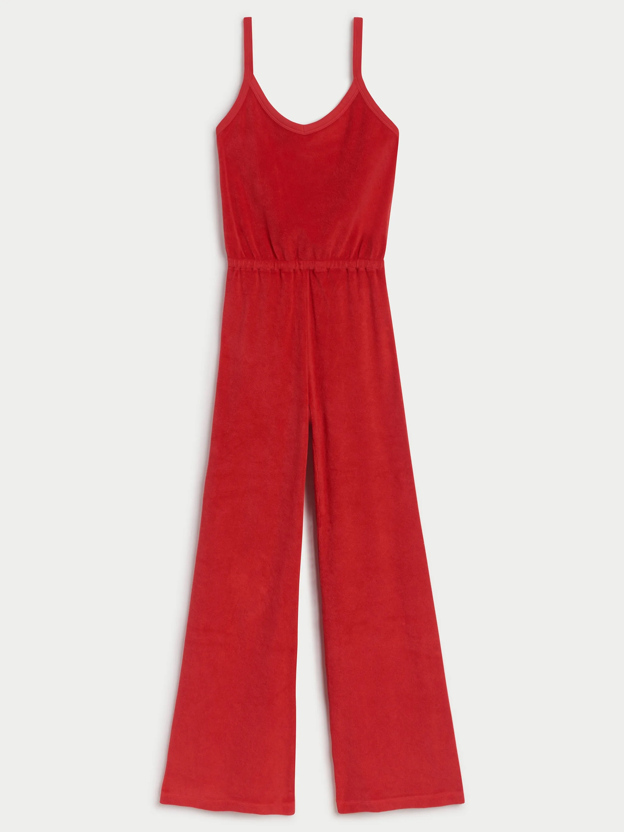 The Elma Flare Jumpsuit in Terry