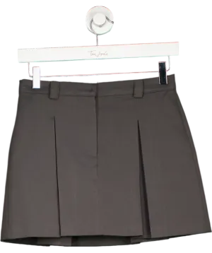 The Frankie Shop Grey Blake Miniskirt UK XS
