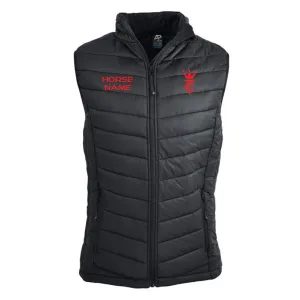 Triple Crown - Puffer Vest Personalised