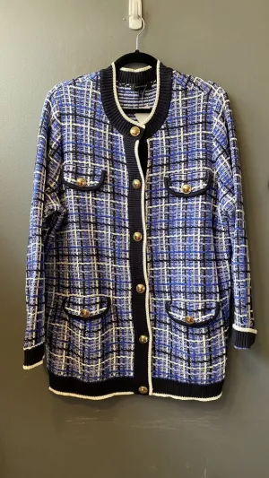 Tweed Sweater Jacket