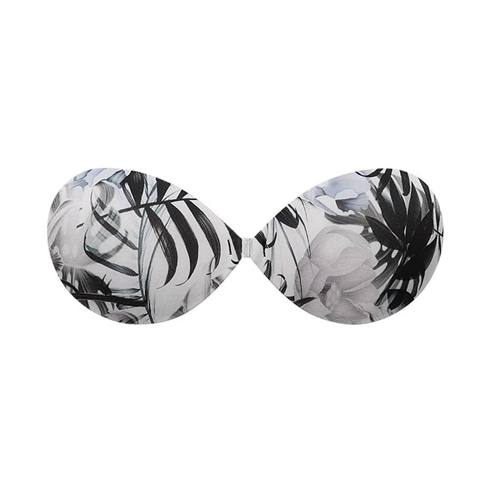VANZTINA Invisible Lift Up Bra - Sexy Backless Strapless Push up Front Closure Self Adhesive Bralette