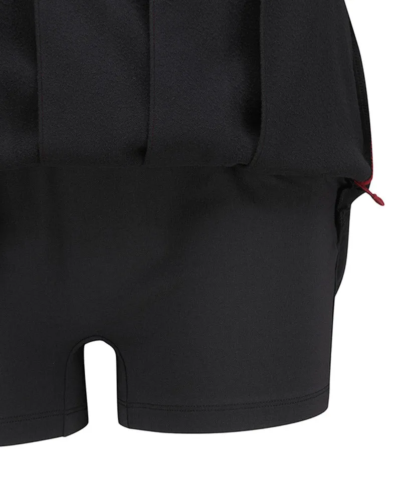 Vice Golf Atelier Women's Bonding Pleats Skirt - Burgundy