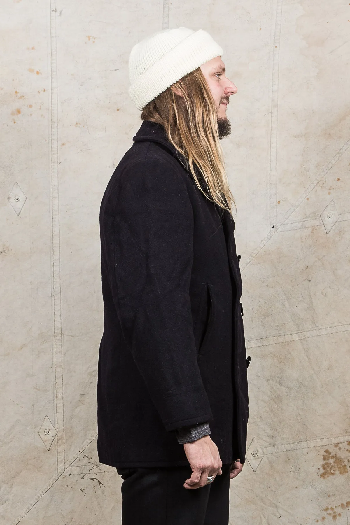 Vintage Original USN Wool Pea Coat No. 6