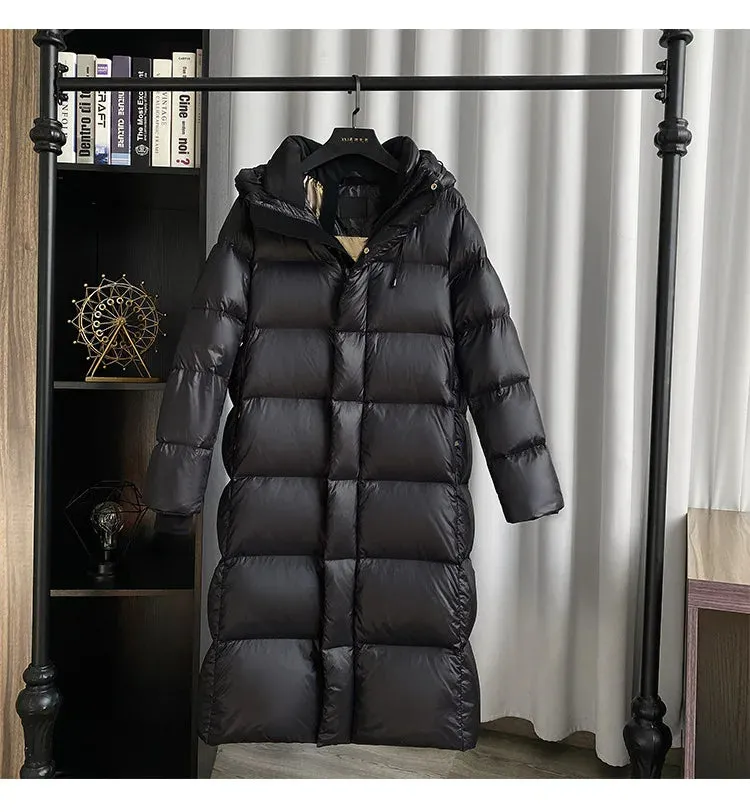 WOLFFMODE Lira: Thick Padded Down Hooded Jacket