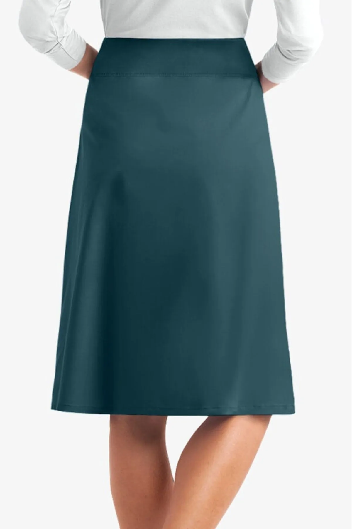 Women's 2-Pocket Drawstring Scrub Skirt