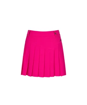 Women's Half Pleats Points SQ - Pink